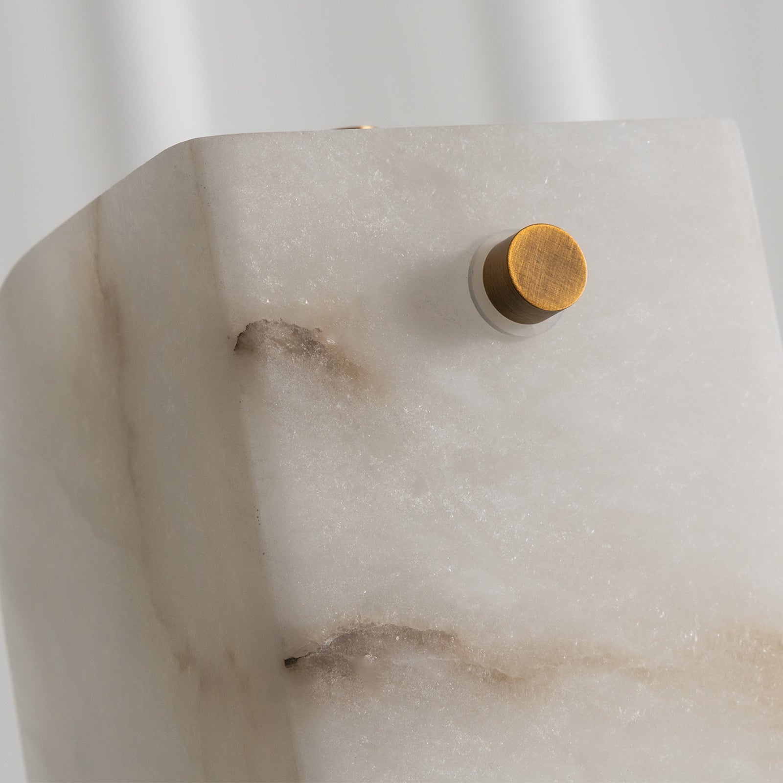 Solid Alabaster Column