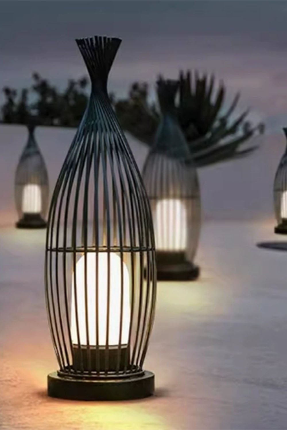 Aurora Orbis Lantern Outdoor Light