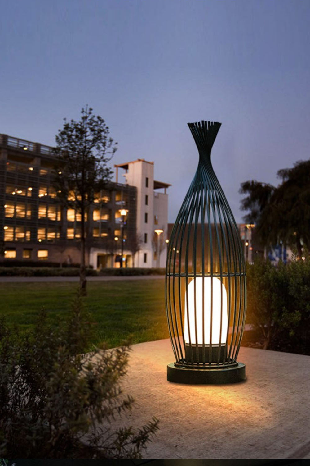 Aurora Orbis Lantern Outdoor Light
