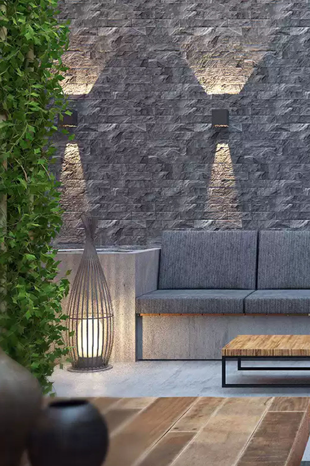 Aurora Orbis Lantern Outdoor Light