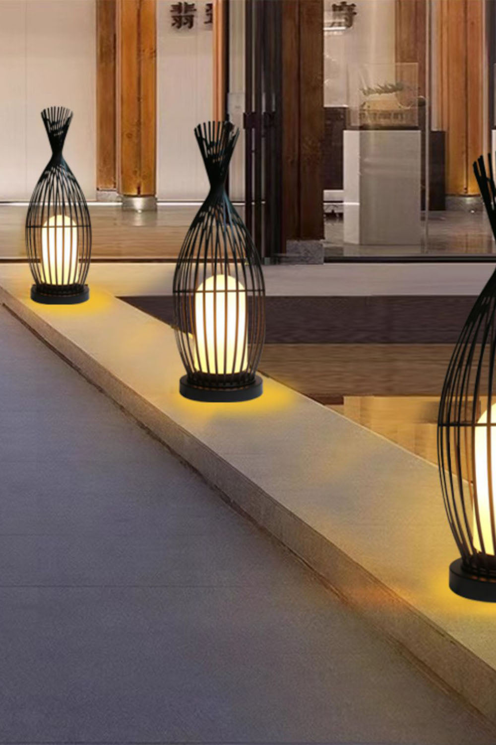 Aurora Orbis Lantern Outdoor Light