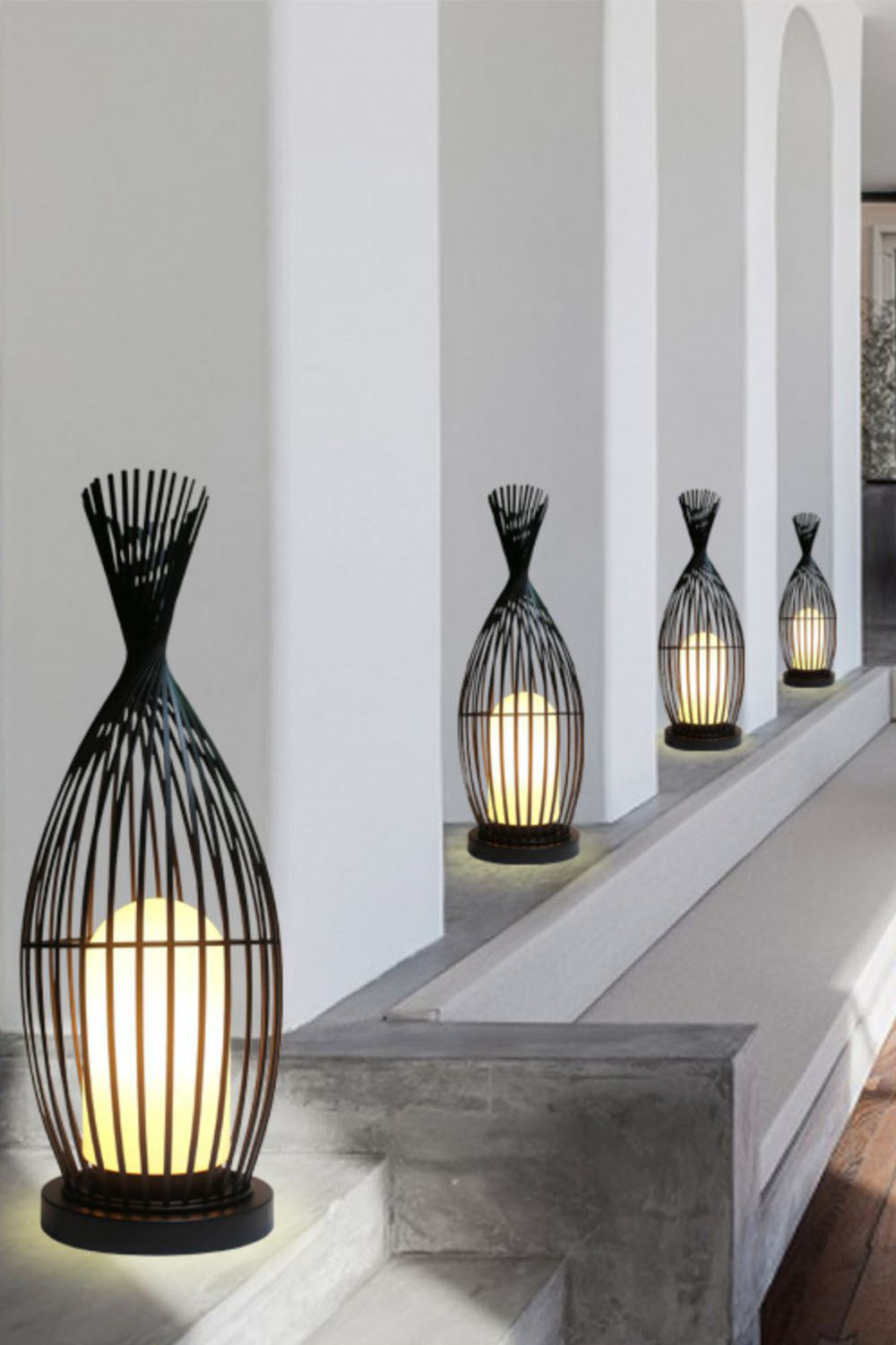 Aurora Orbis Lantern Outdoor Light