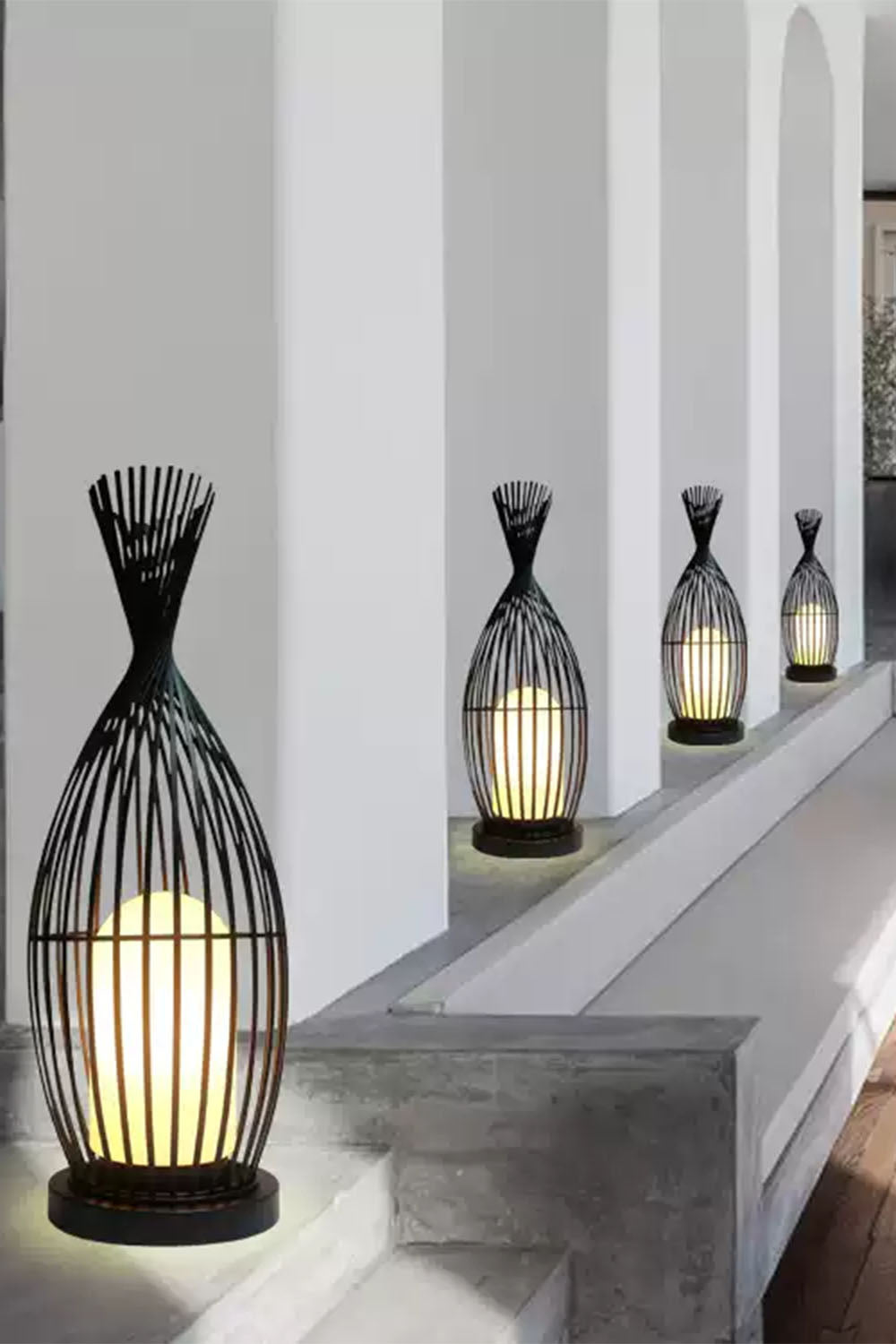 Aurora Orbis Lantern Outdoor Light