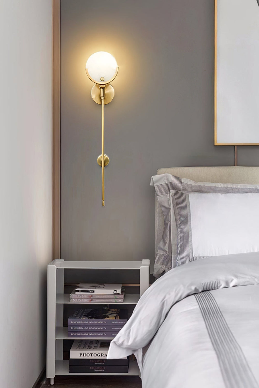 Ava Brass Wall Lamp - SamuLighting