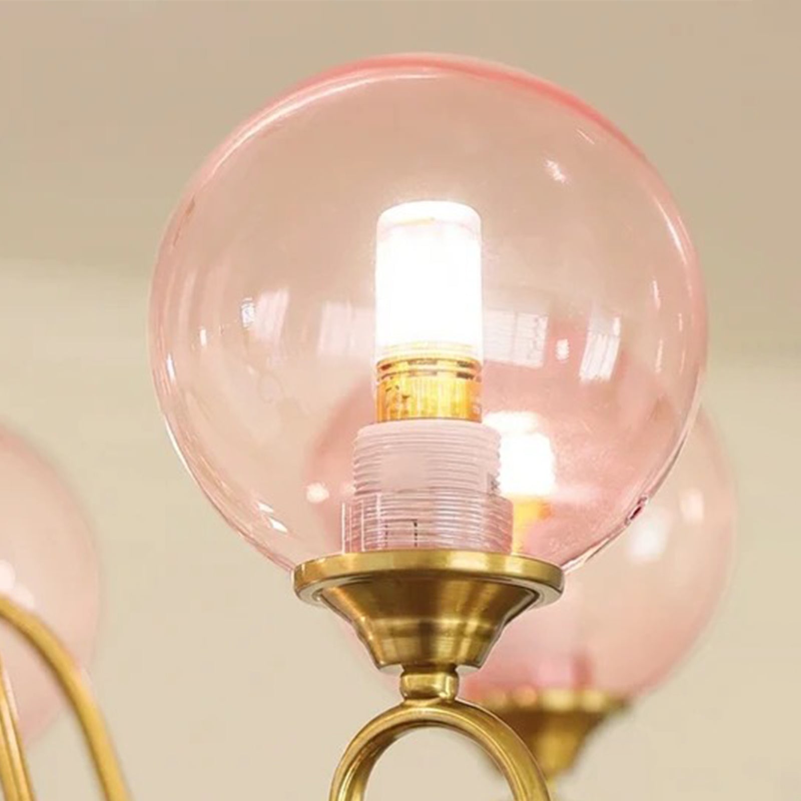 Glass Globe's Soft Enclosed Glow