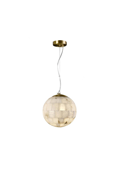 Ball Alabaster Pendant Light