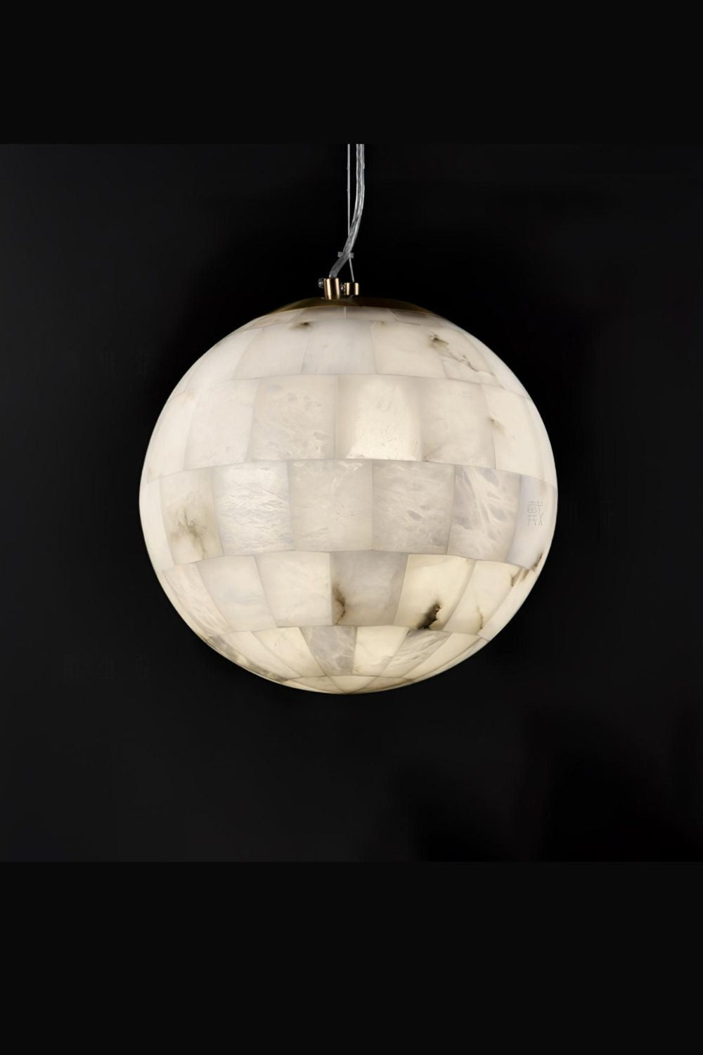 Ball Alabaster Pendant Light