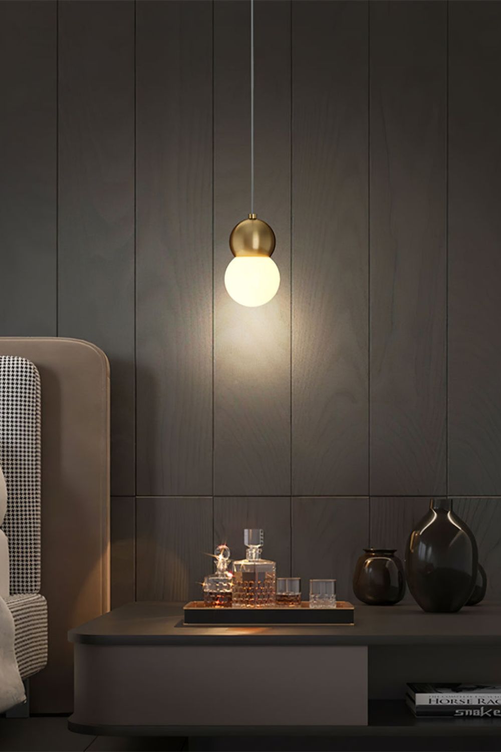 Ball Brass Pendant Lamp - SamuLighting