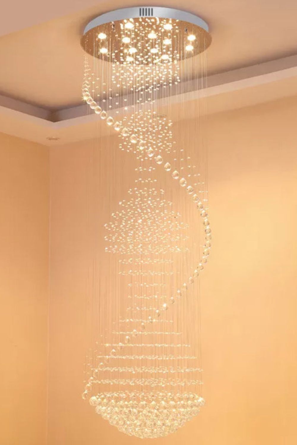 Raindrop Crystal Chandelier Ball Shape - SamuLighting