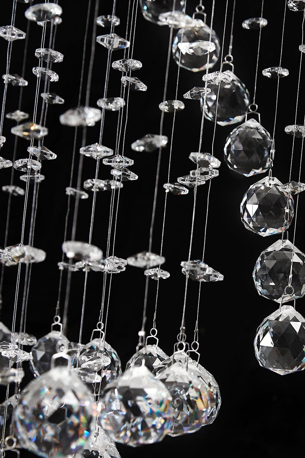 Raindrop Crystal Chandelier Ball Shape - SamuLighting