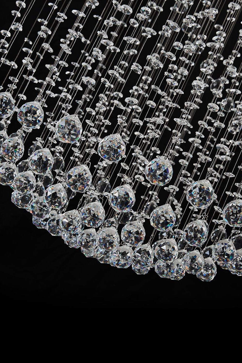 Raindrop Crystal Chandelier Ball Shape - SamuLighting