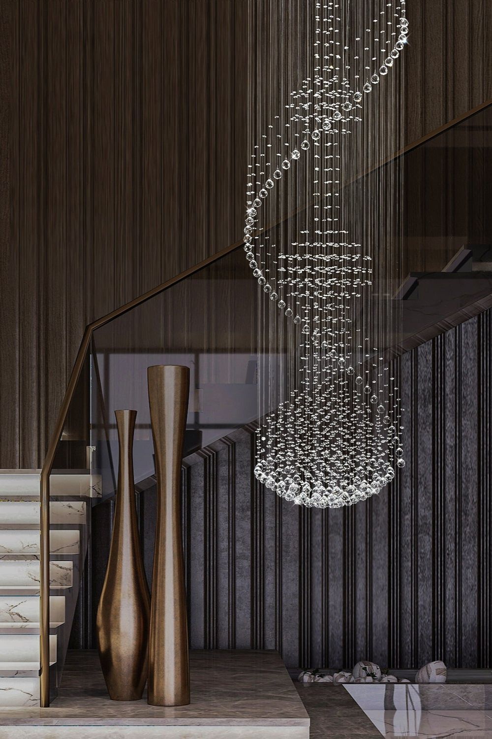 Raindrop Crystal Chandelier Ball Shape - SamuLighting