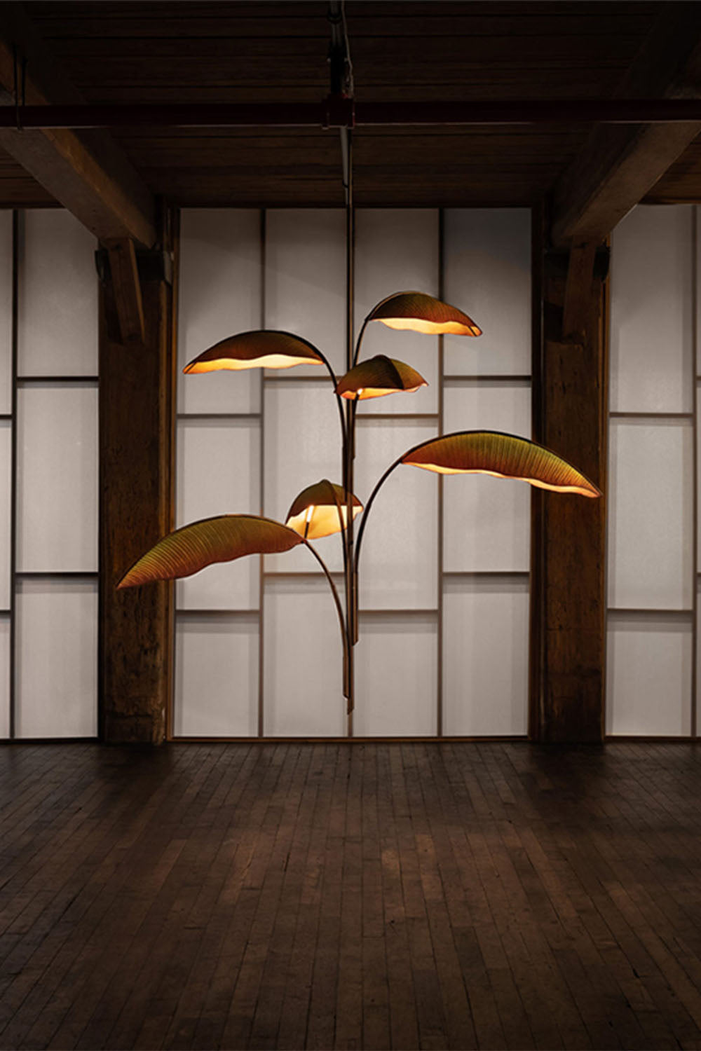Banana Leaf Pendant Light