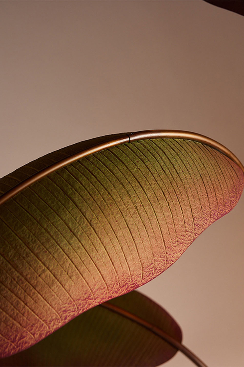 Banana Leaf Pendant Light