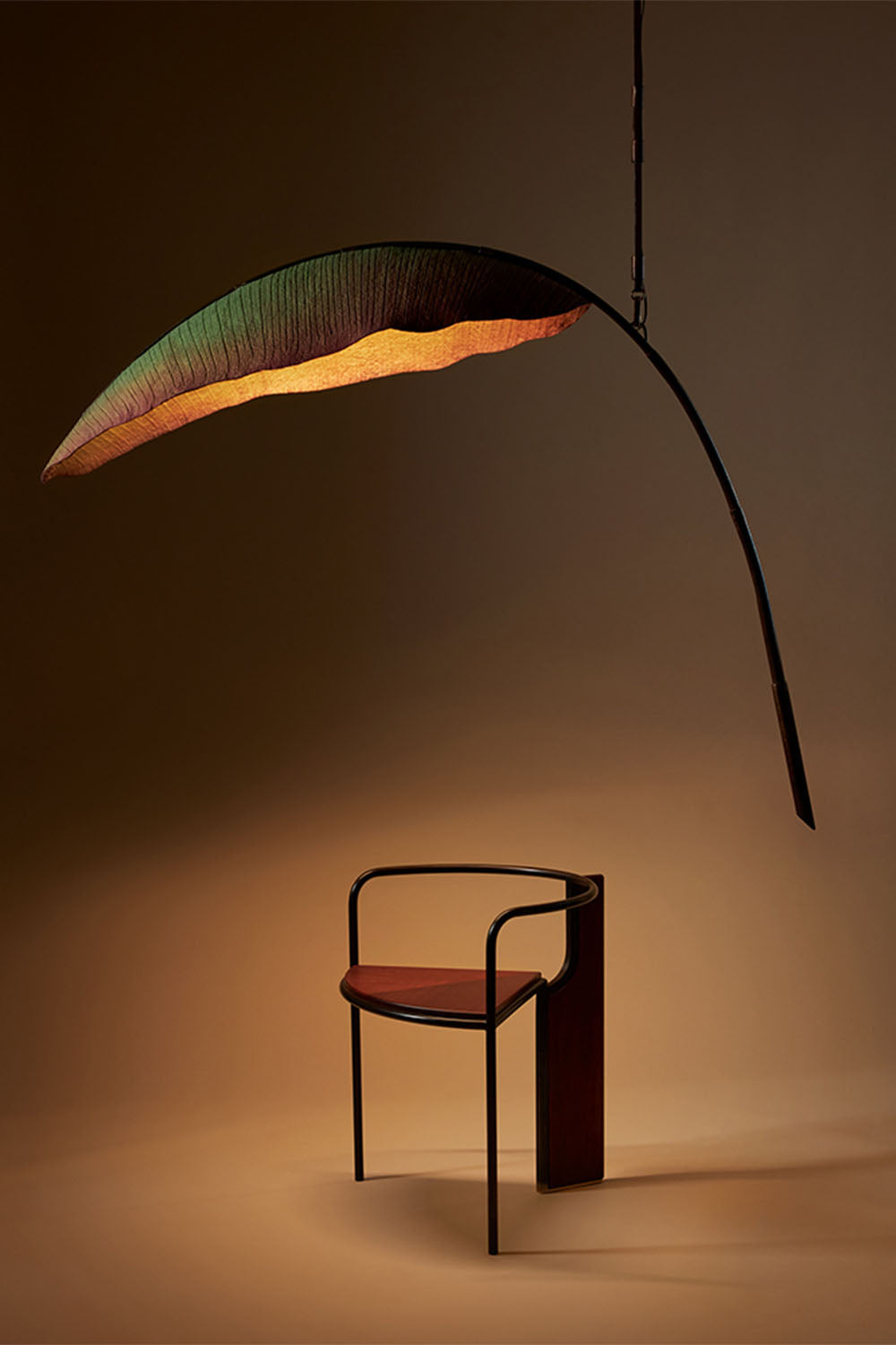Banana Leaf Pendant Light