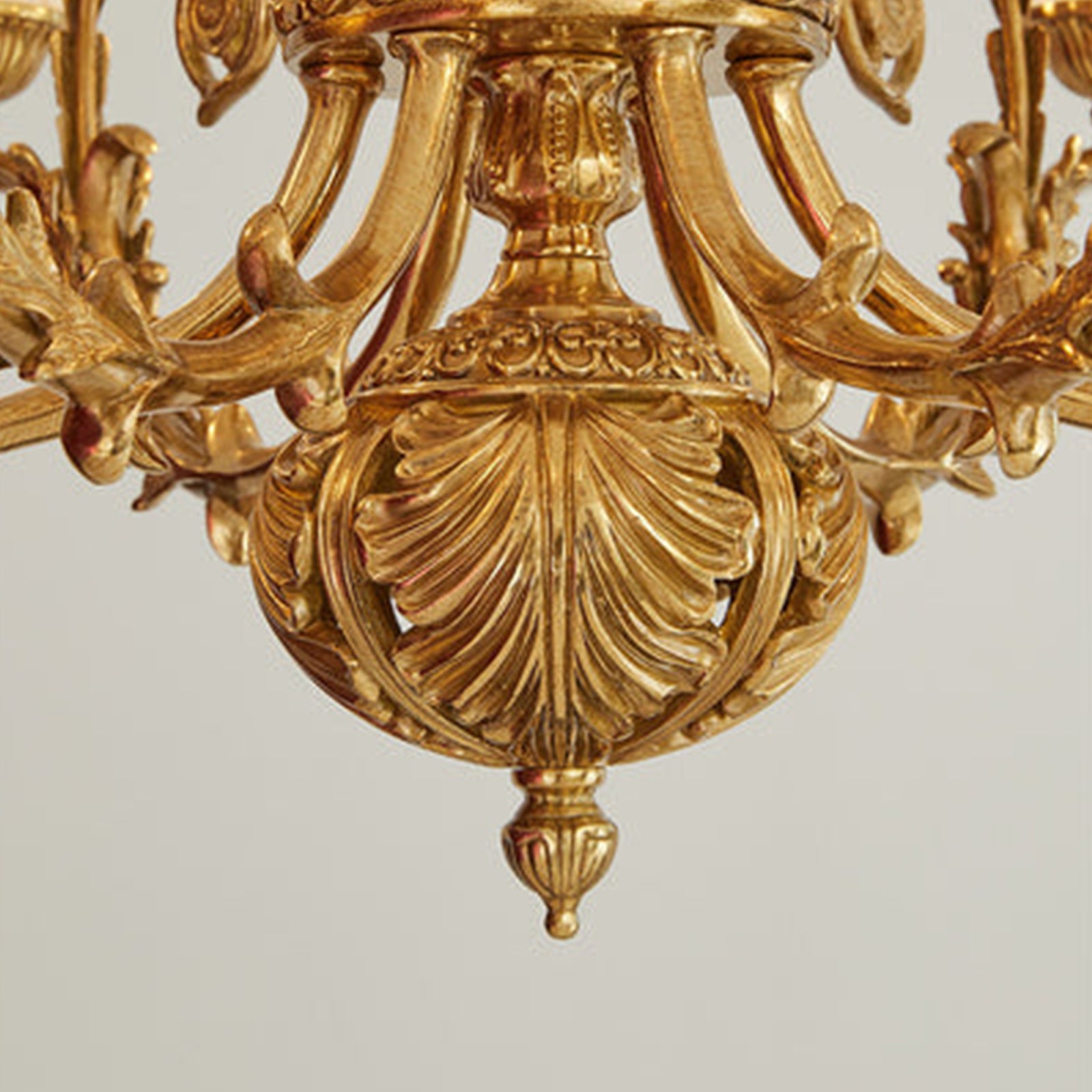 Hand-Detailed Acanthus Leafwork