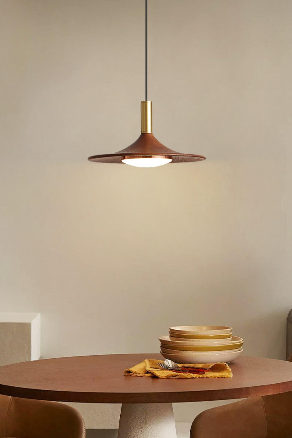 Black Walnut Pendant Lamp - SamuLighting