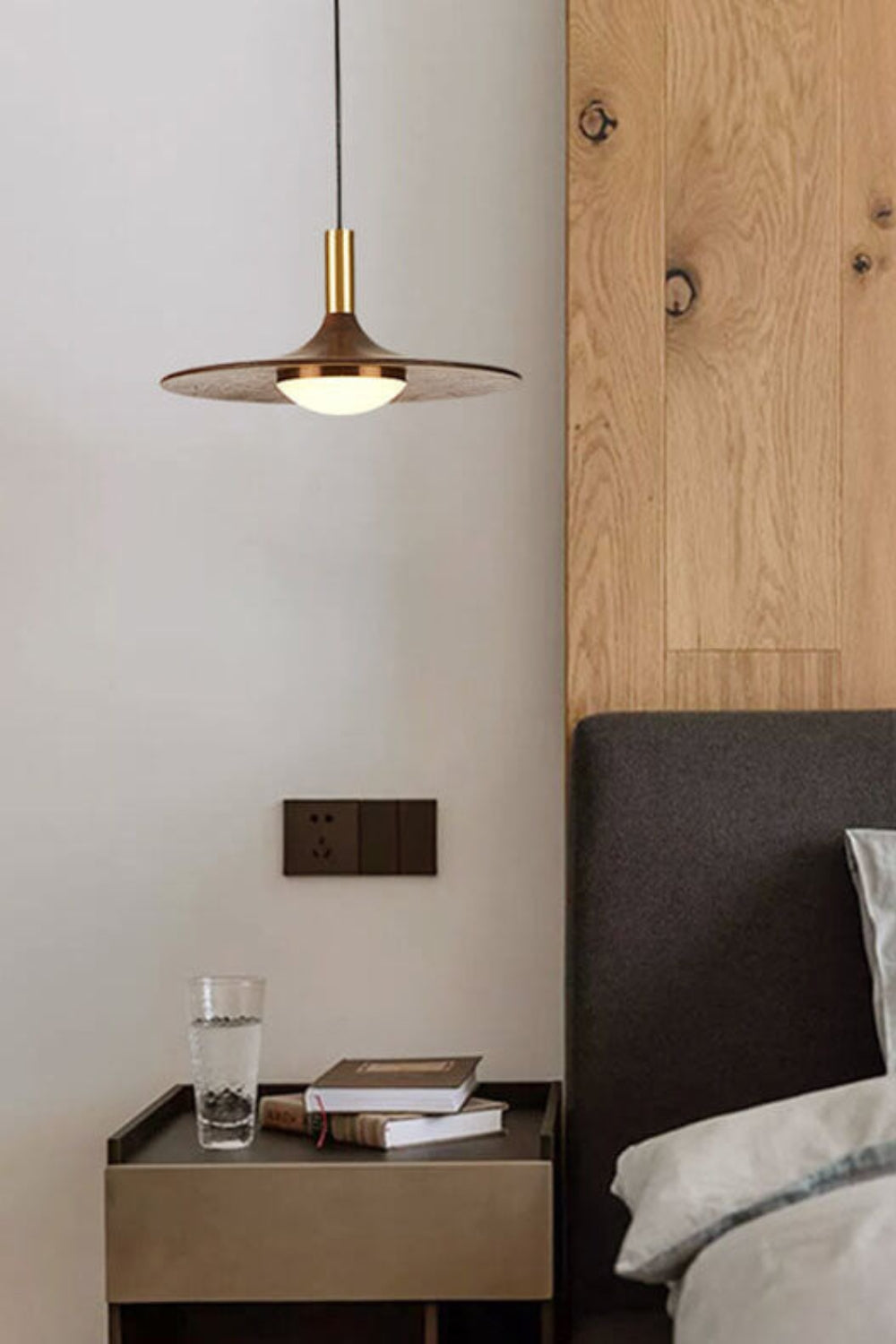 Black Walnut Pendant Lamp - SamuLighting