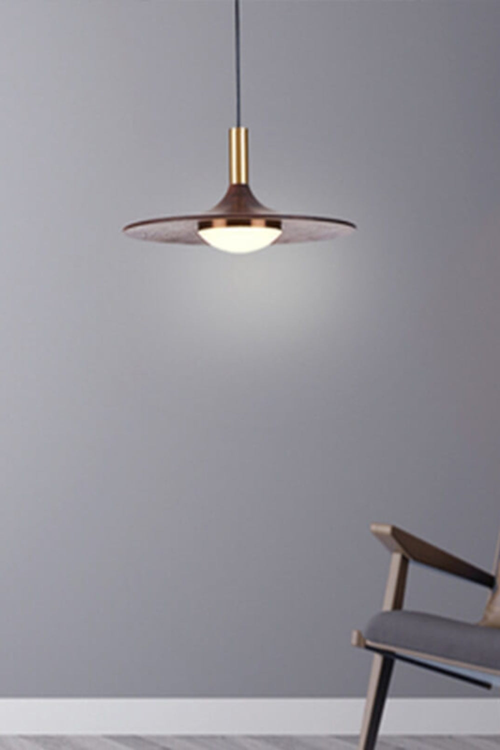 Black Walnut Pendant Lamp - SamuLighting