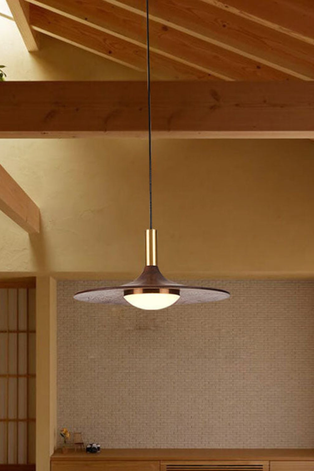 Black Walnut Pendant Lamp - SamuLighting