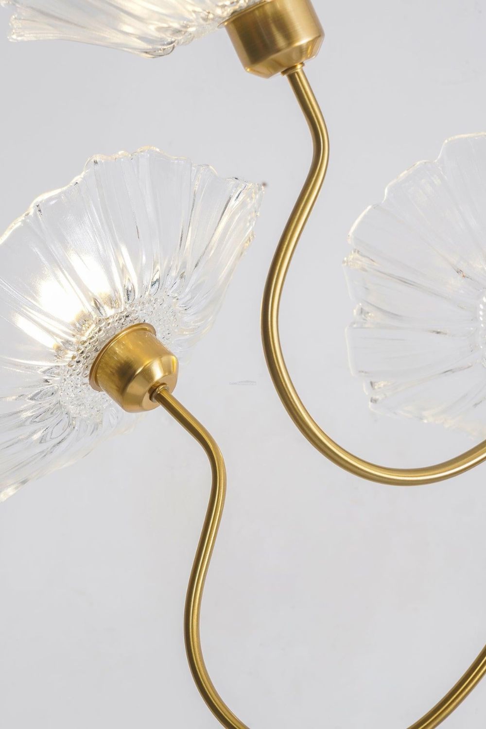 Blossom Petal Glass Chandelier