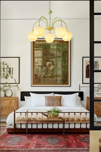 Blossom Tulip Matcha Chandelier