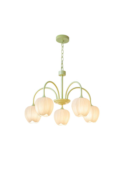 Blossom Tulip Matcha Chandelier