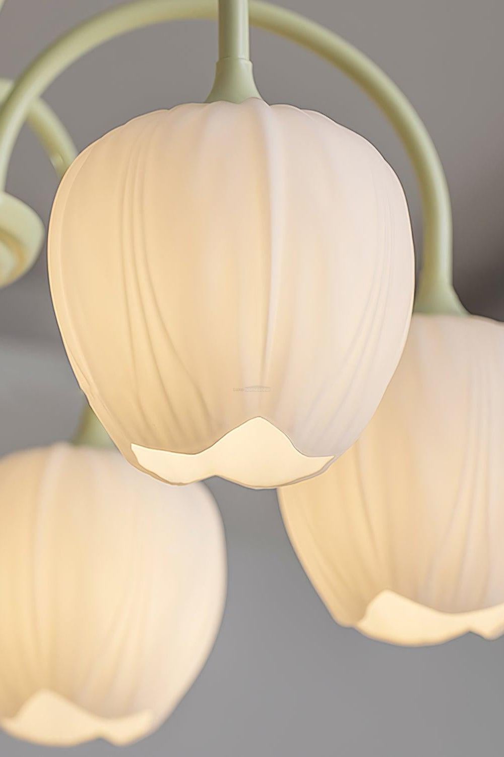 Blossom Tulip Matcha Chandelier