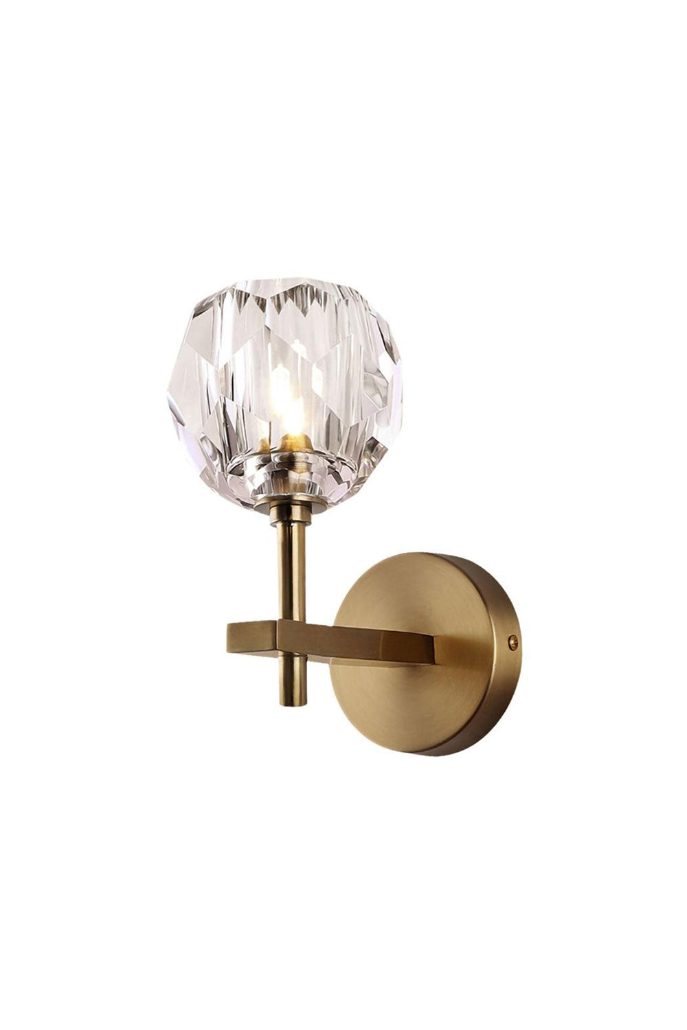 Crystal Pure Copper Wall Lamp - SamuLighting