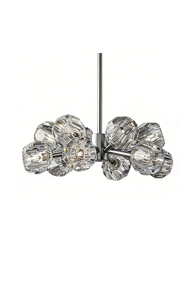 Crystal Ball Round Chandelier