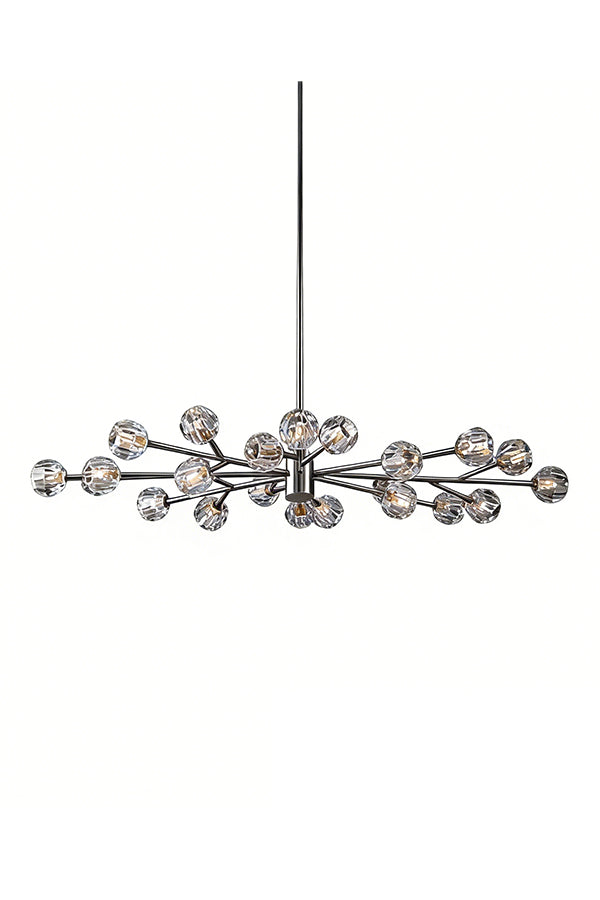 Crystal Ball Round Chandelier