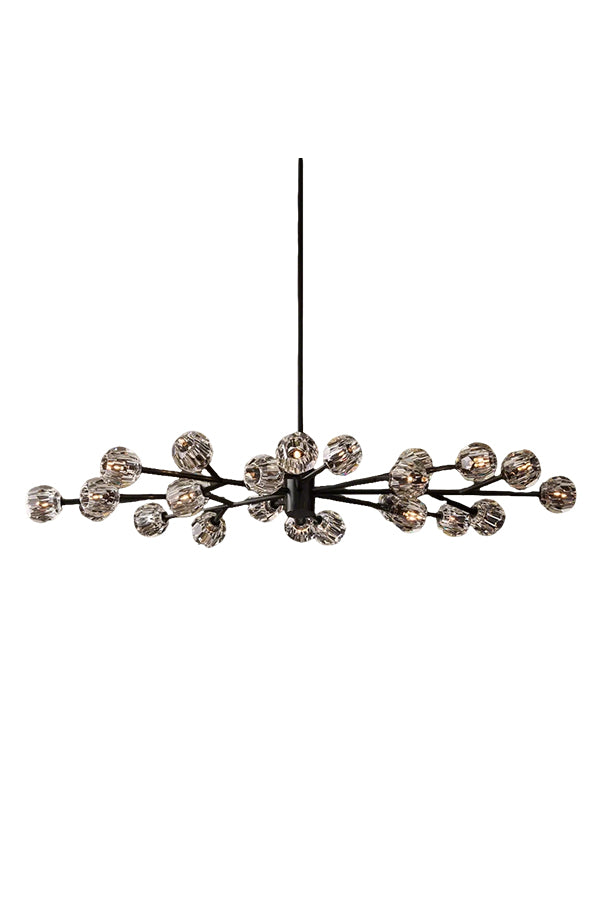 Crystal Ball Round Chandelier