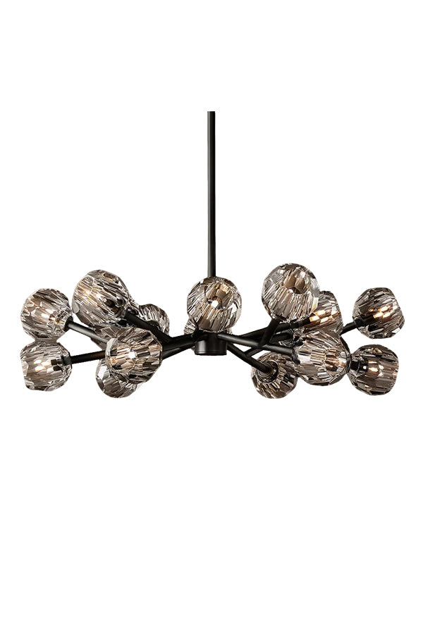 Crystal Ball Round Chandelier