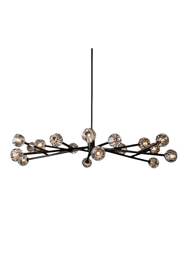 Crystal Ball Round Chandelier