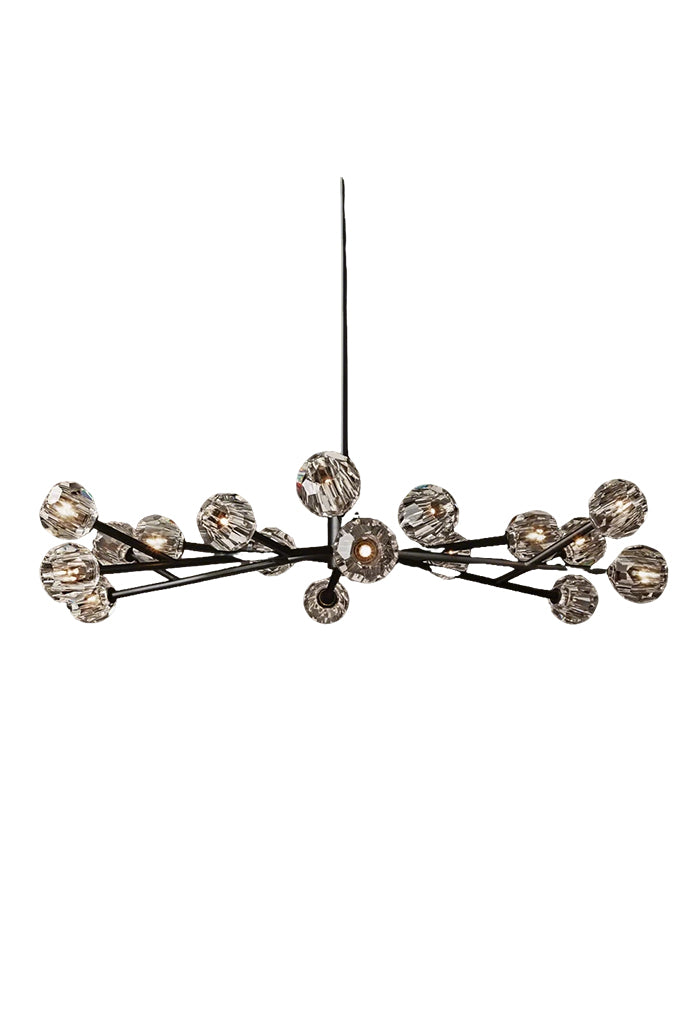 Crystal Ball Round Chandelier