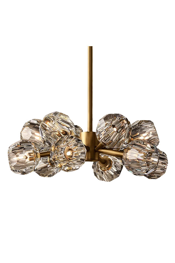 Crystal Ball Round Chandelier