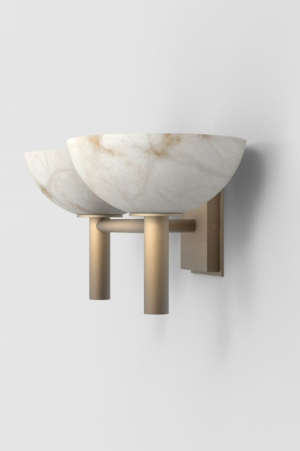 Bowl Alabaster Wall Lamp