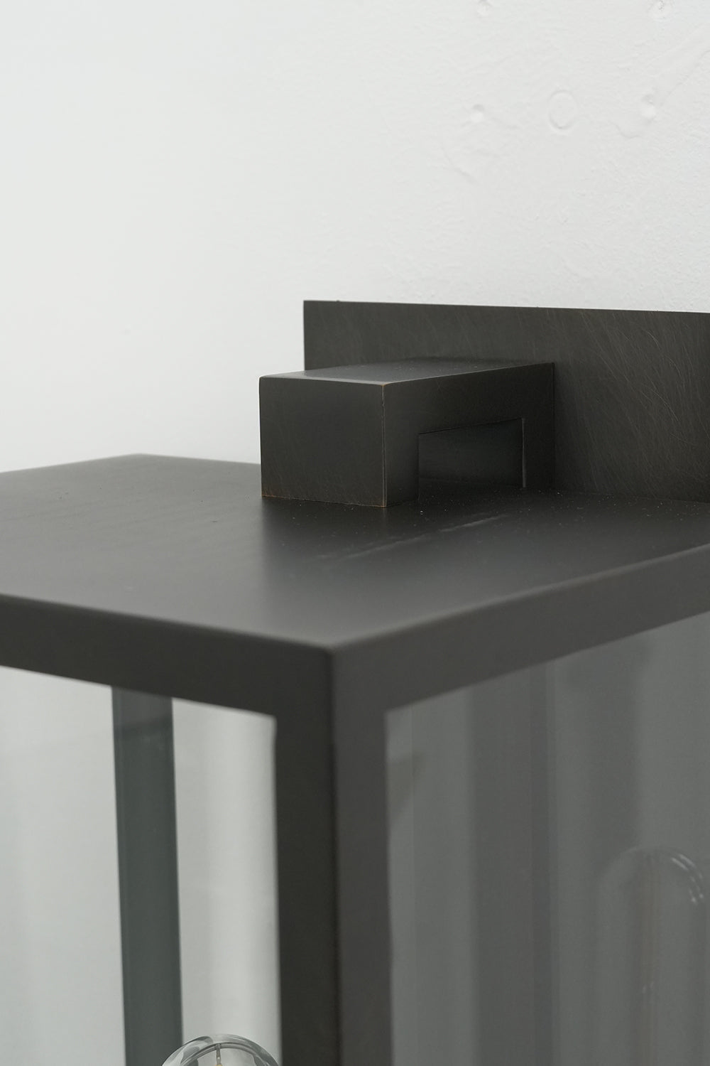 Brass Outdoor Box Lantern |Brass detail | Samu  Lamp