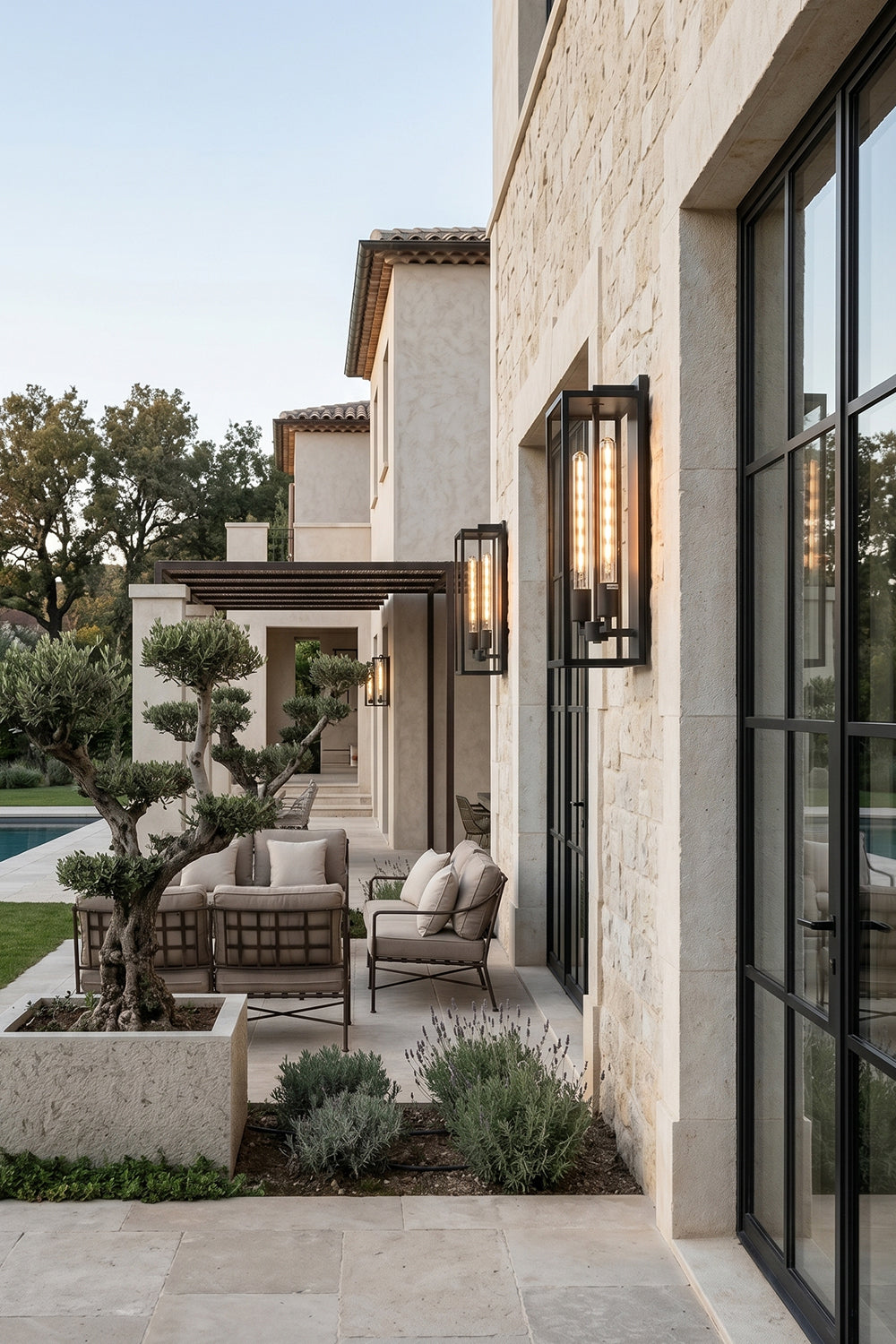 Brass Outdoor Box Lantern for outdoor | Samu  Lamp