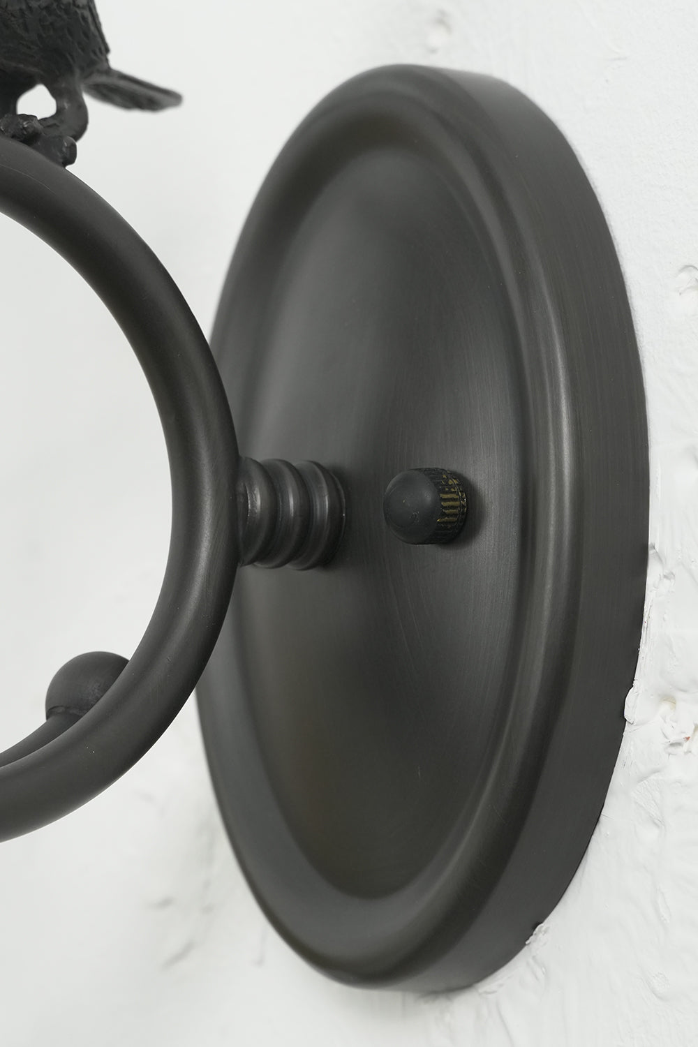 Brass Perched Bird Wall Light |Metal detail | Samu Lamp