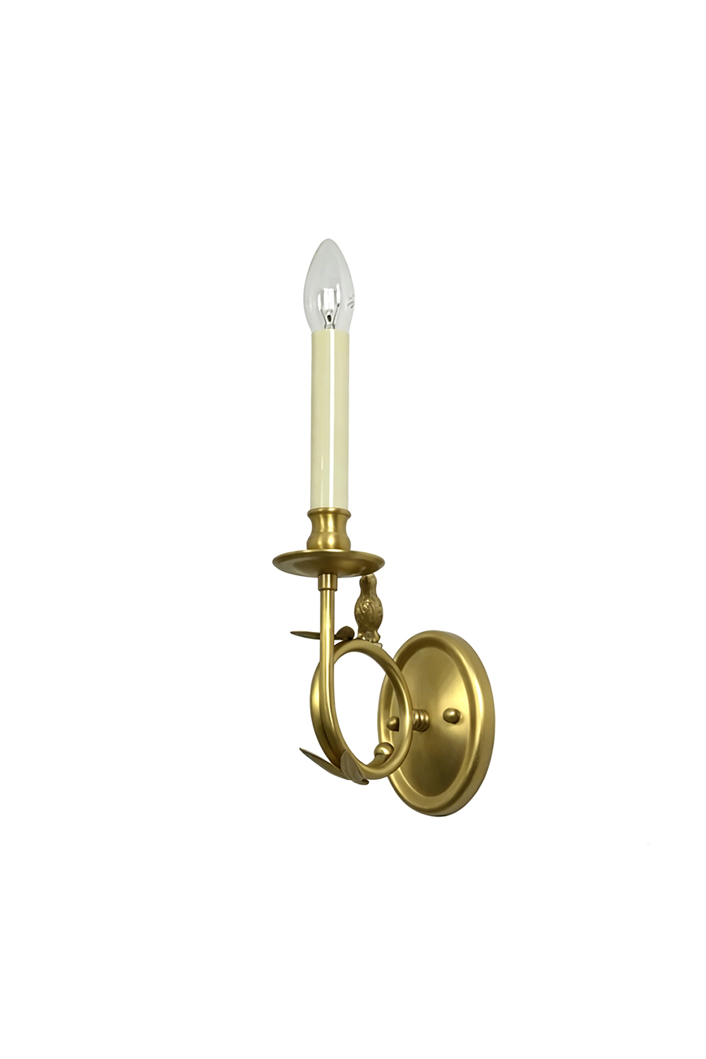Brass Perched Bird Wall Light Samu Lamp