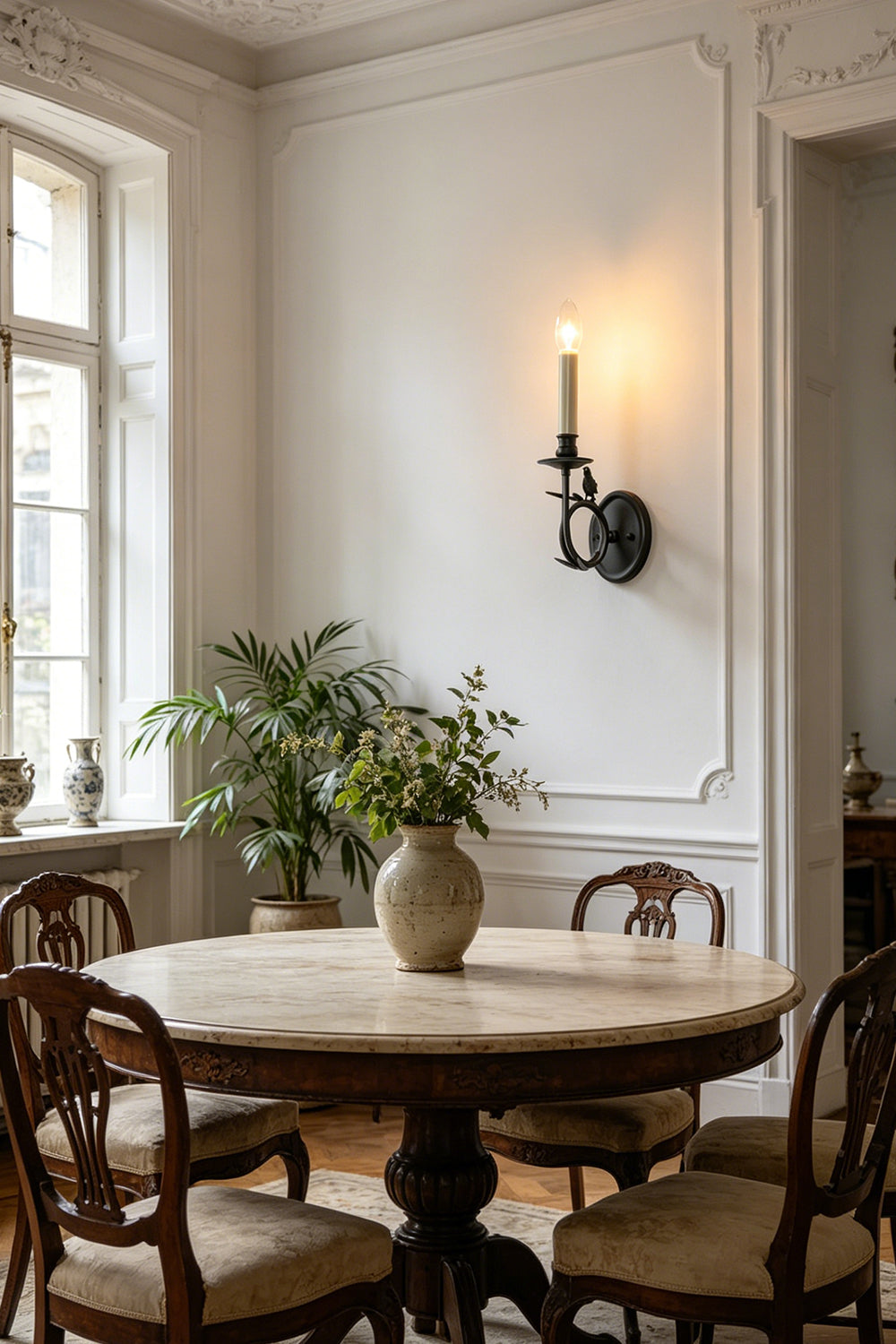 Brass Perched Bird Wall Light for Restaurant | Samu Lamp