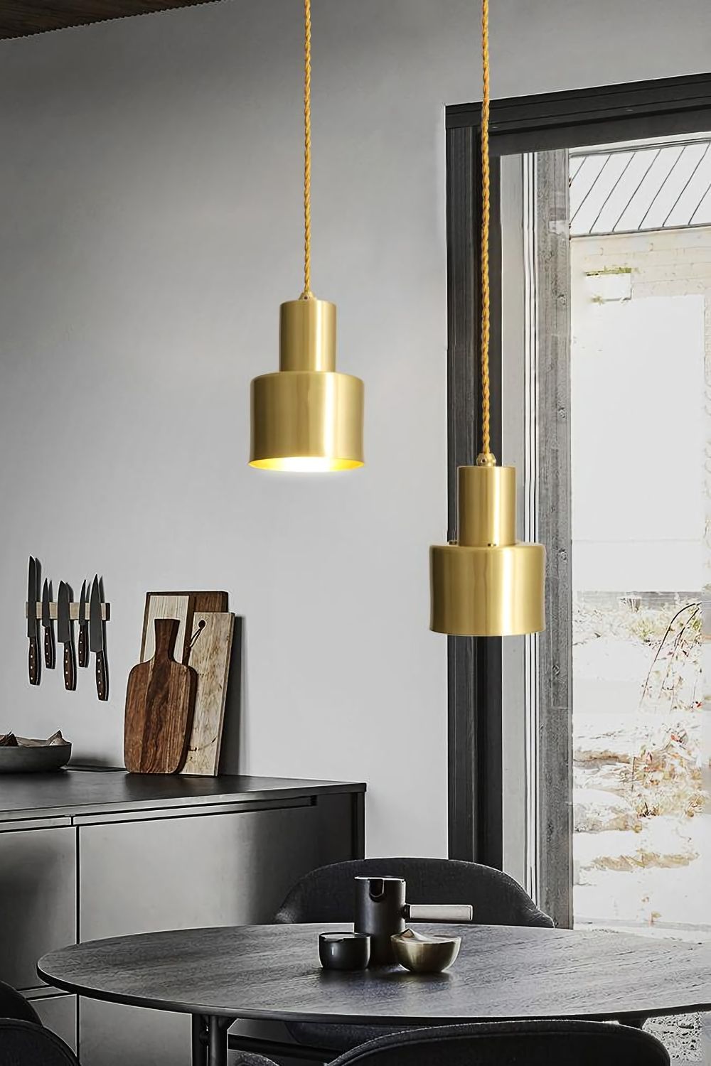 Brass Pendant Light - SamuLighting