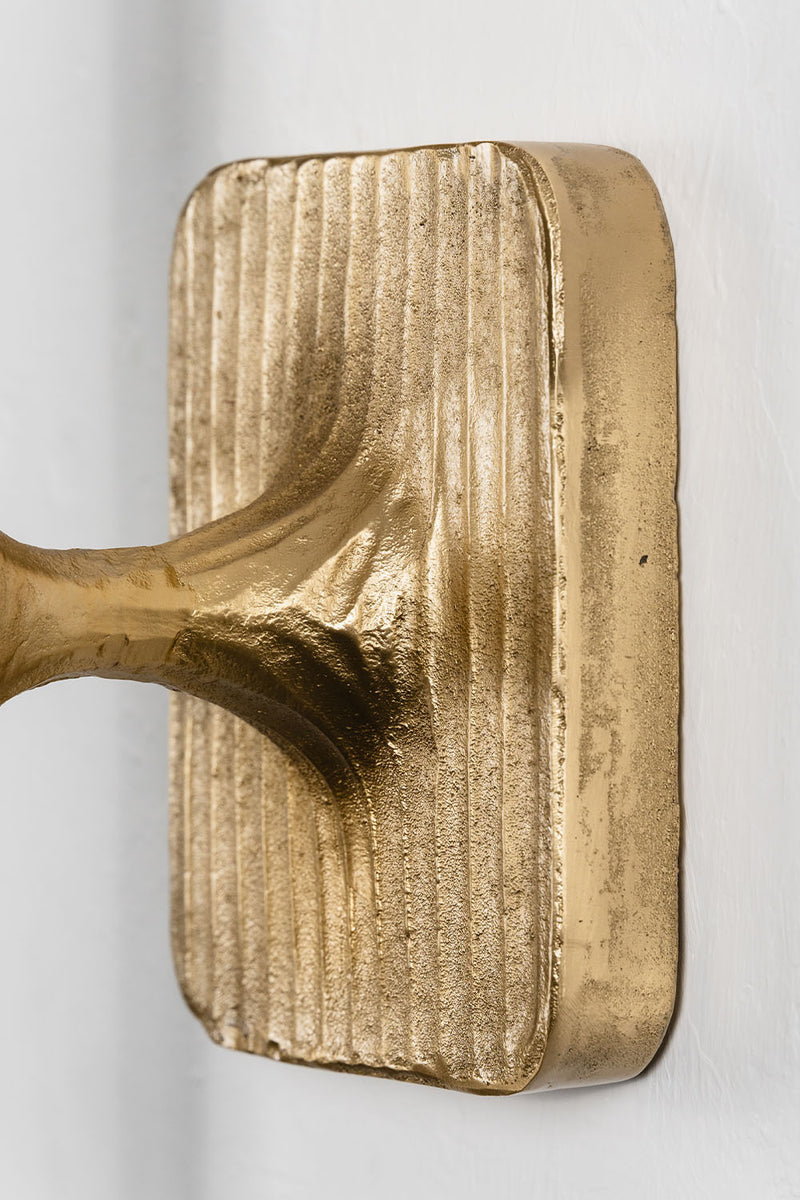Hammered Brass, Dented by Hand