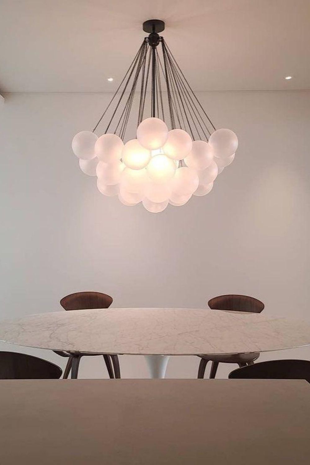 Bubble Glass Chandelier