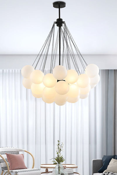 Bubble Glass Chandelier