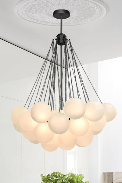 Bubble Glass Chandelier