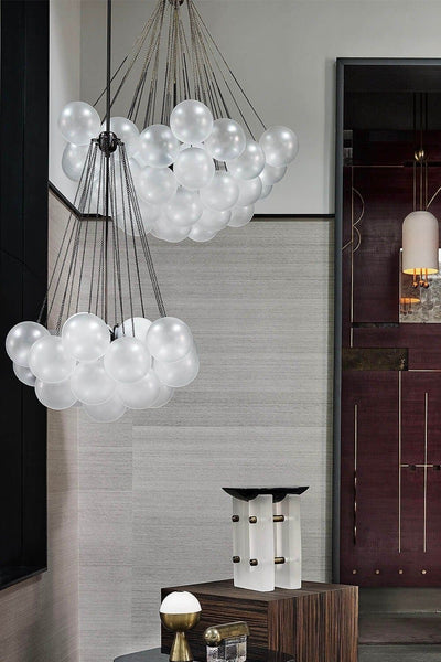 Bubble Glass Chandelier