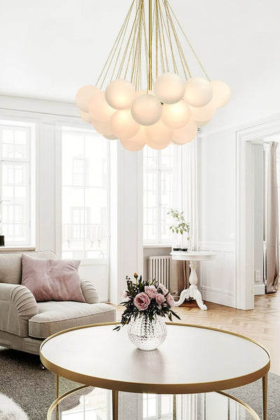 Bubble Glass Chandelier