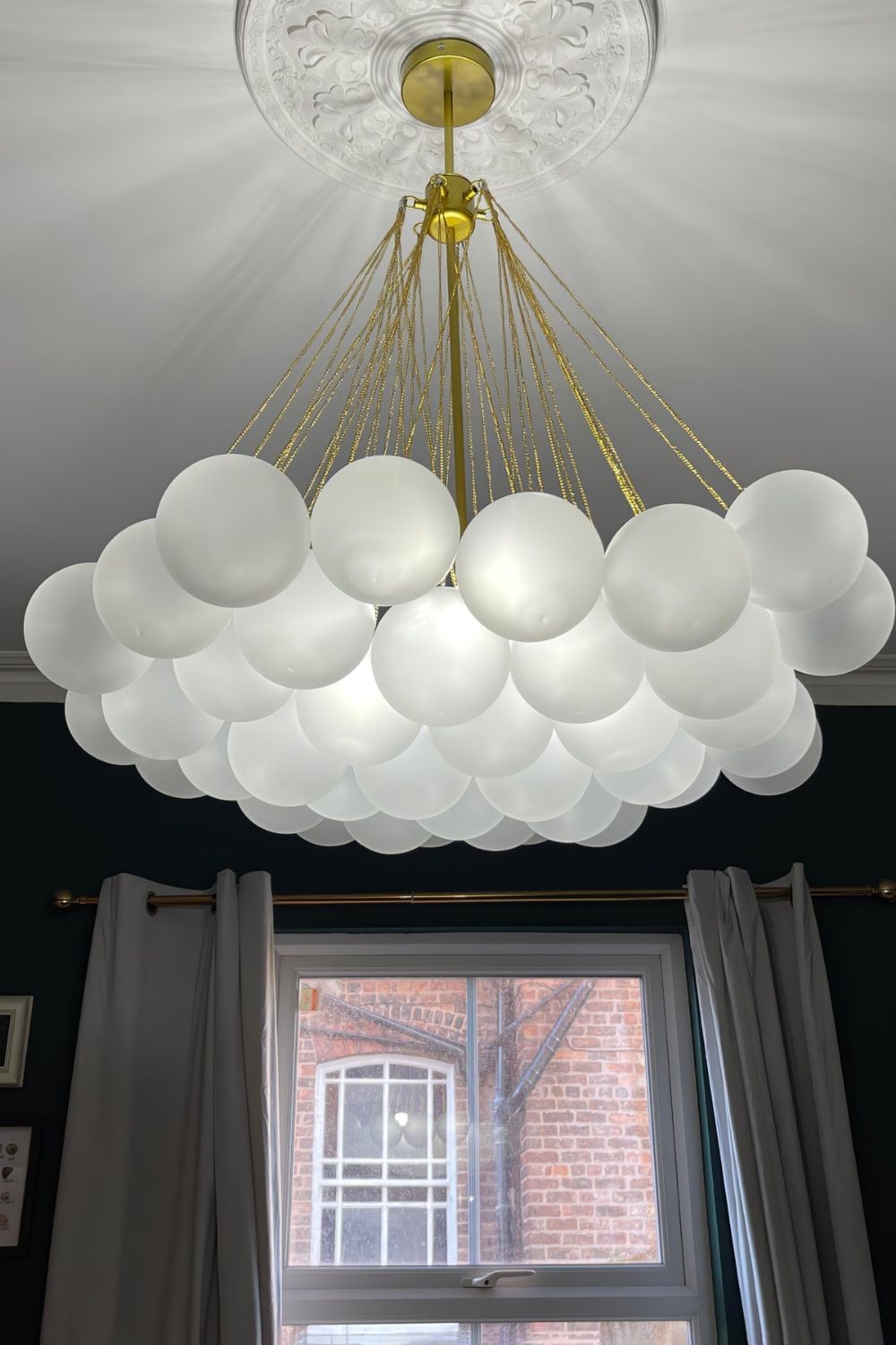 Bubble Glass Chandelier